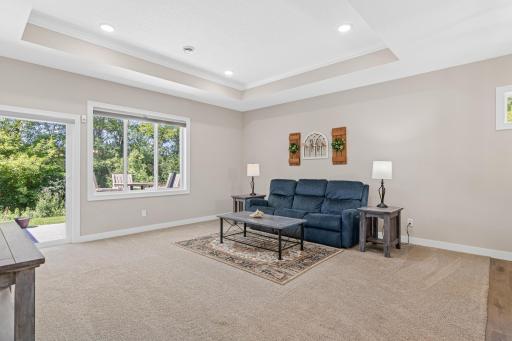 Living room with a lot of light!