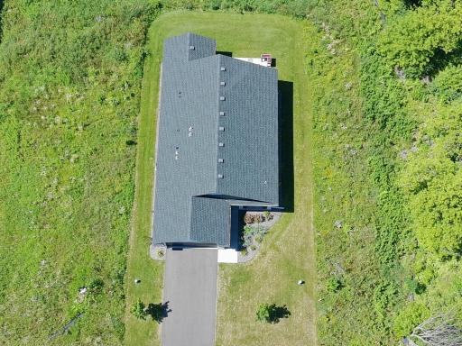 Aerial view of property