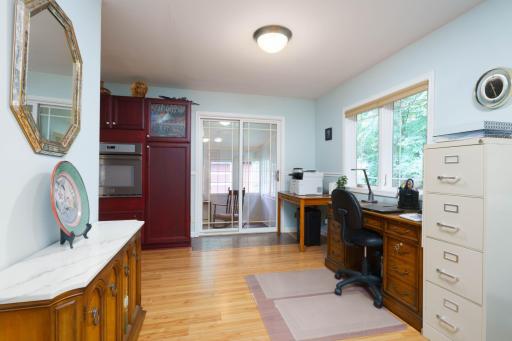 Family Room with patio doors to Back Porch