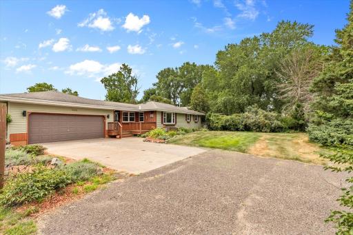This home is nestled in privacy.