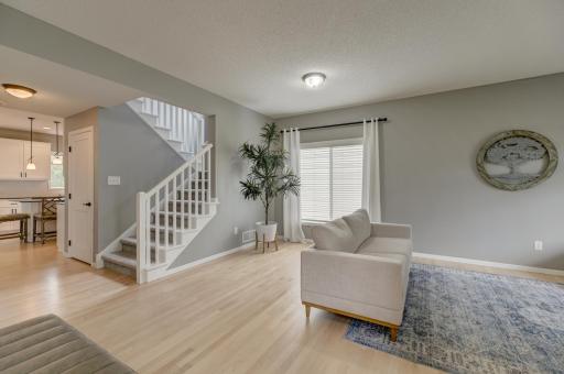 From the moment you enter, you'll appreciate the bright, open-concept design accented by crisp white millwork