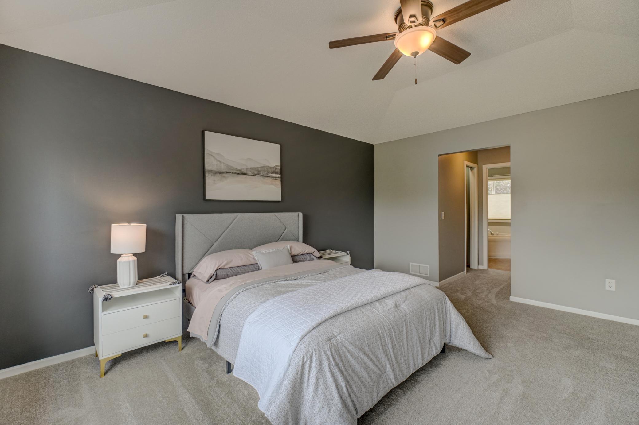 Retreat to your private primary suite