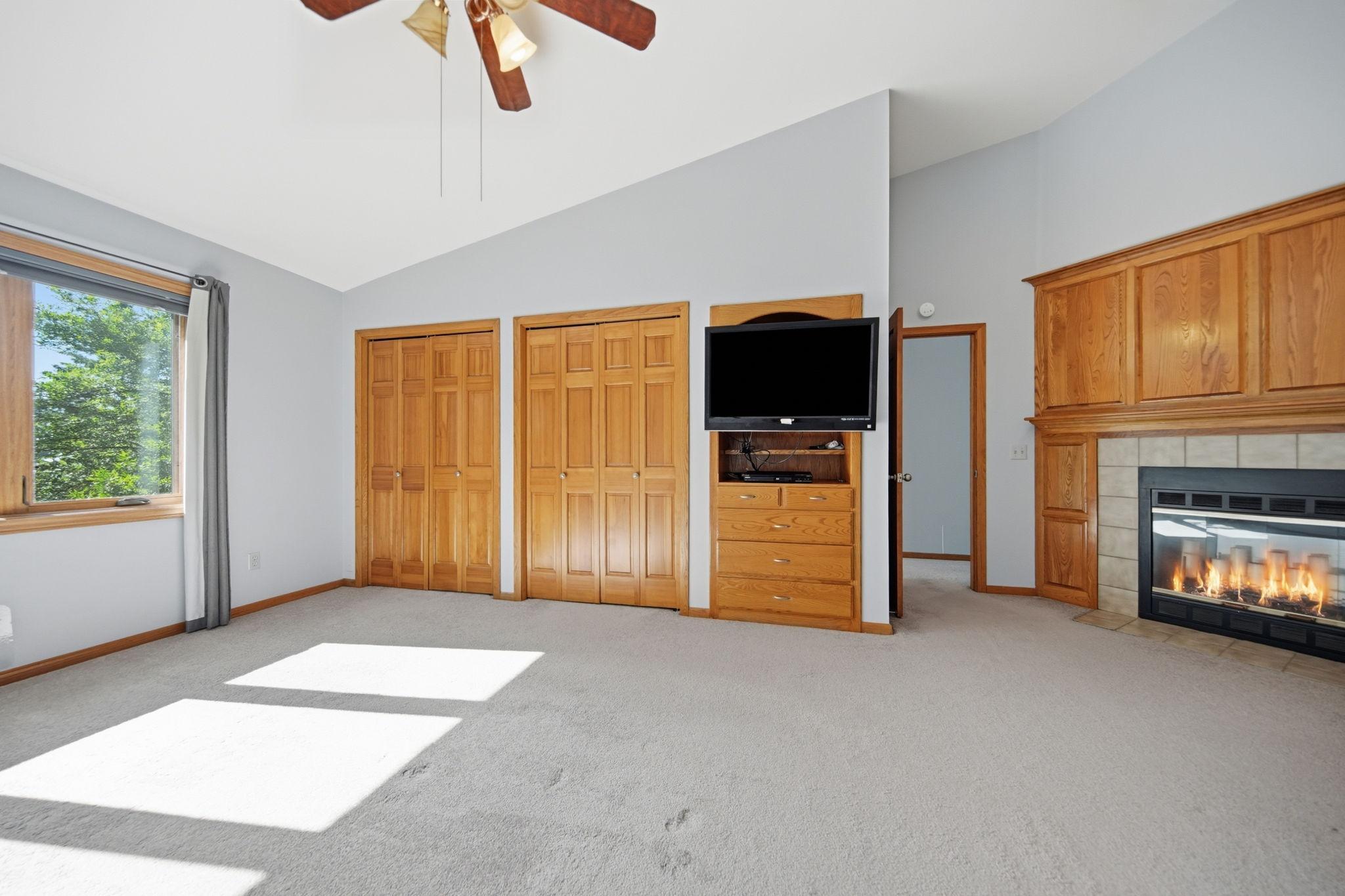 Enjoy peaceful evenings in this warm and inviting space.