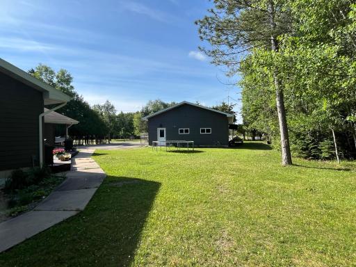 Walkway to detached garage