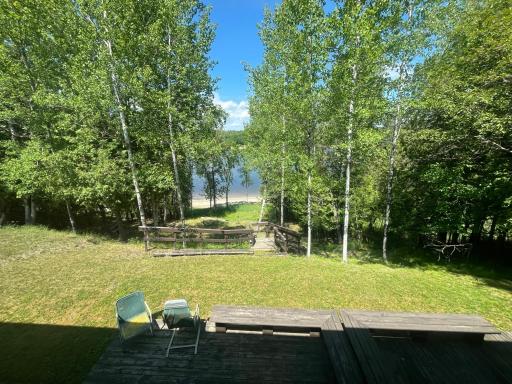 Yard to river
