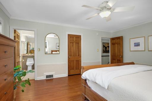 Two walk-in closets.