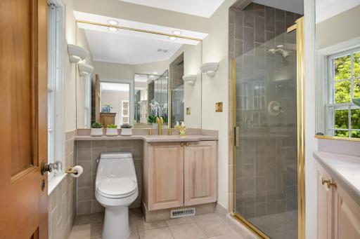 Private 3/4 bathroom.
