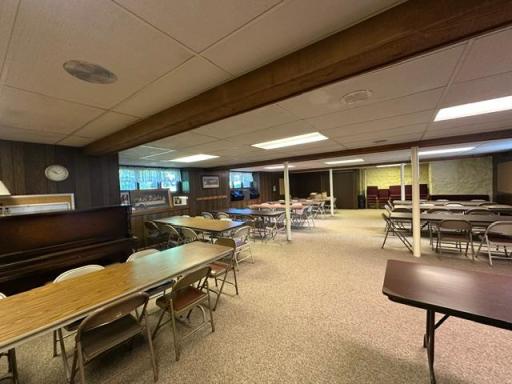 Lower level gathering room