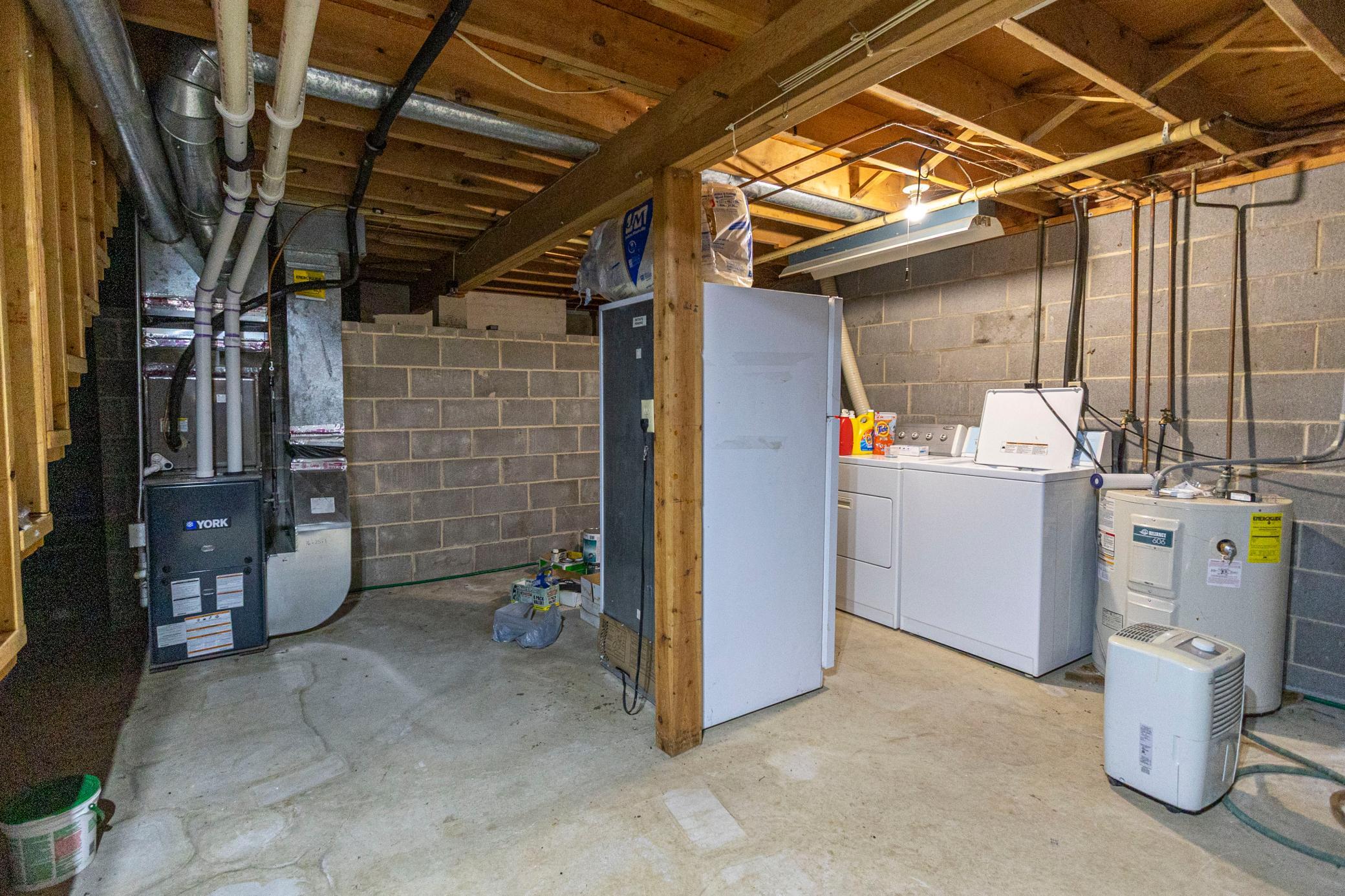 Lower Level Utilities/Laundry