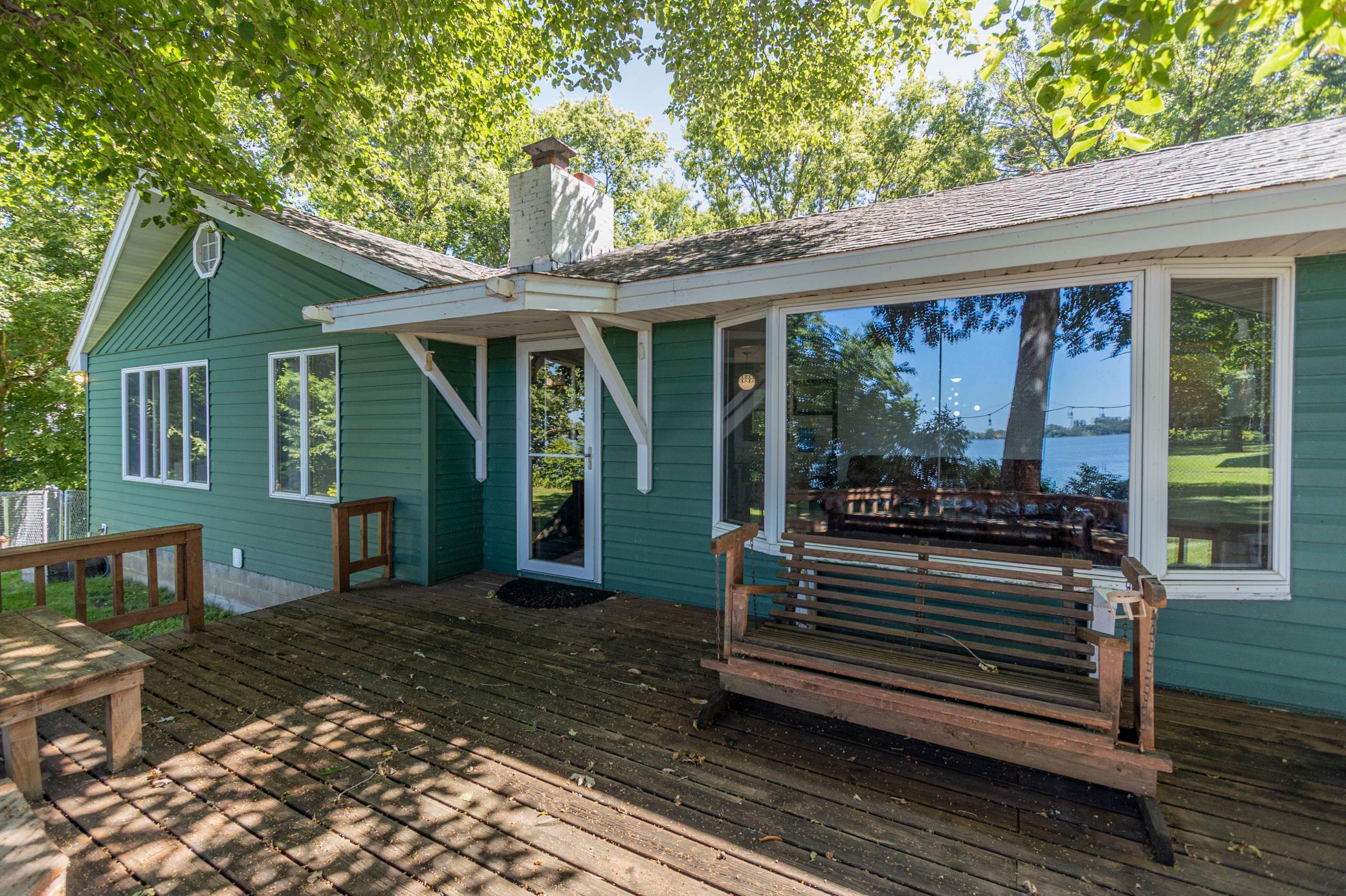Large Lakeside Deck