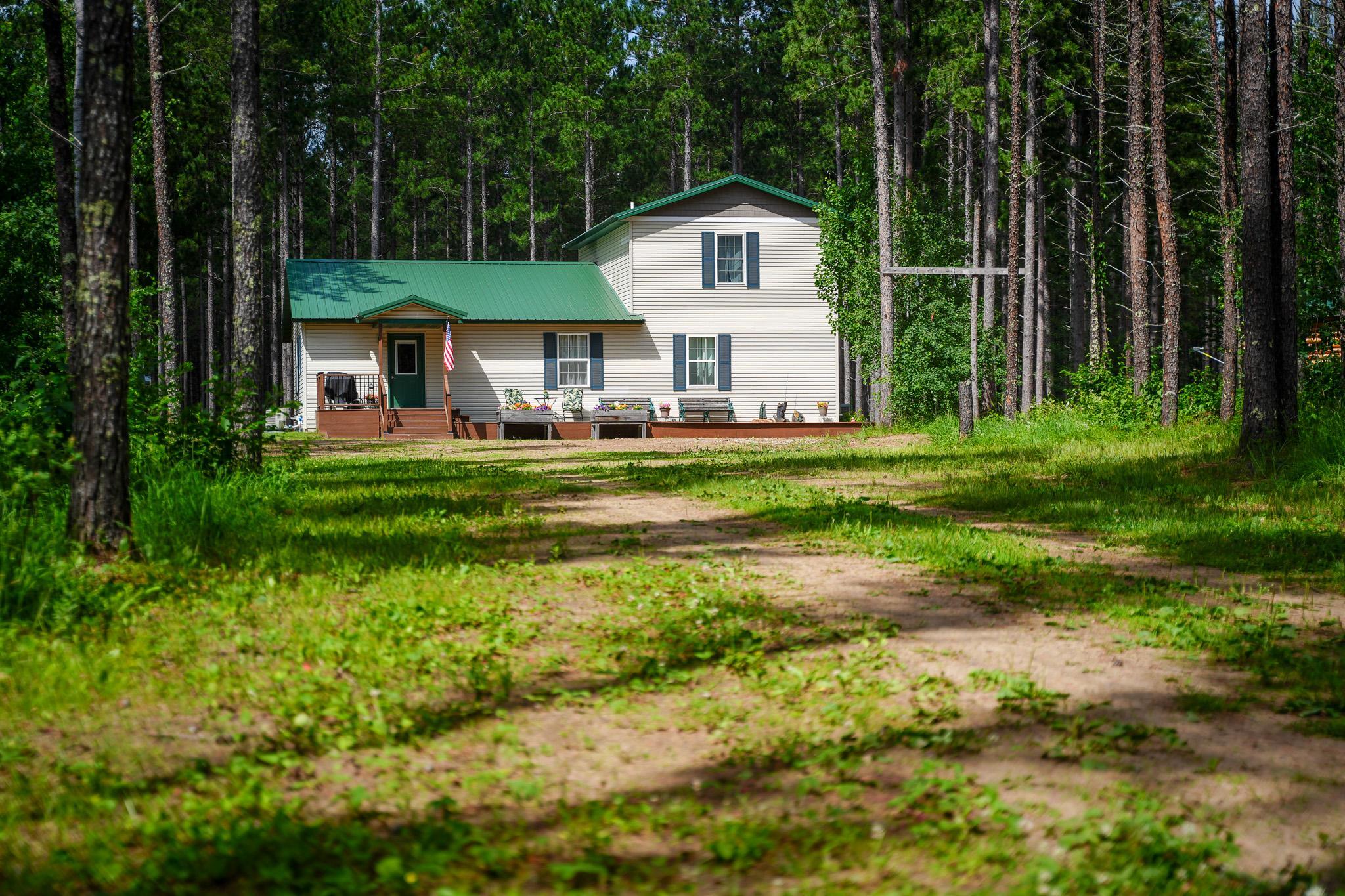 Surrounded by Pine Trees