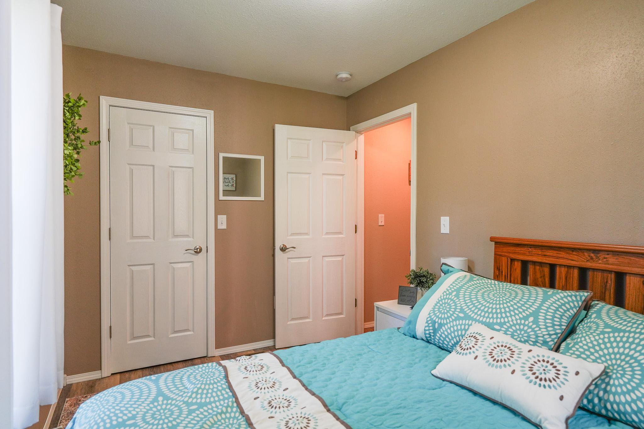 Main Floor Bedroom 3 with Walk-in Closet
