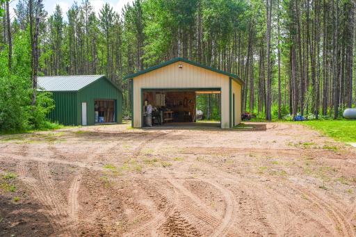 20x30 garage with 10' steel sidewalls and steel roof