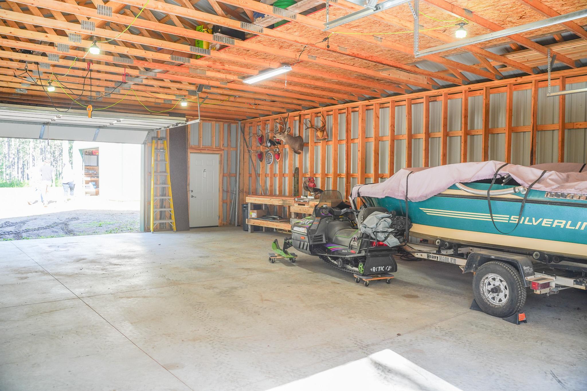 Plenty of space for all of your outdoor toys!