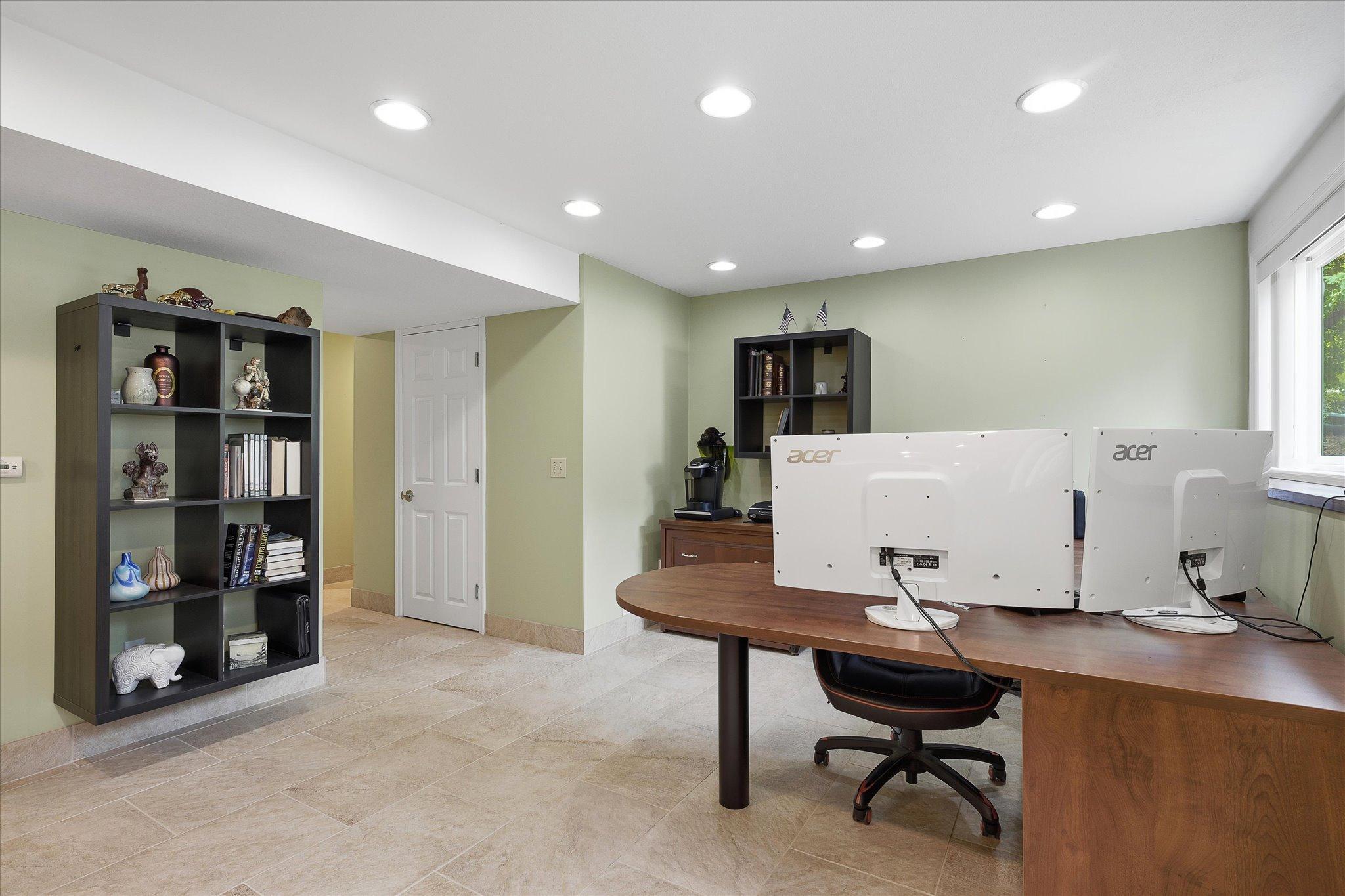 Separate space for office, crafts or more!