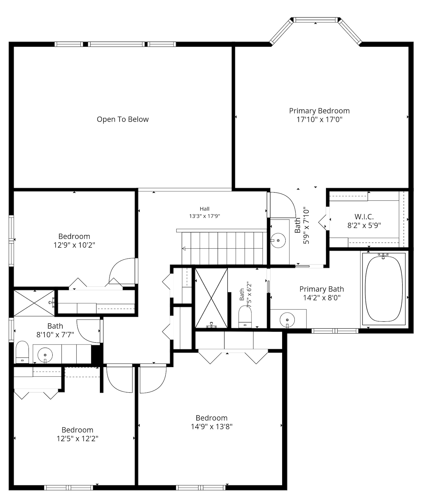 Upper Level - Floor Plan