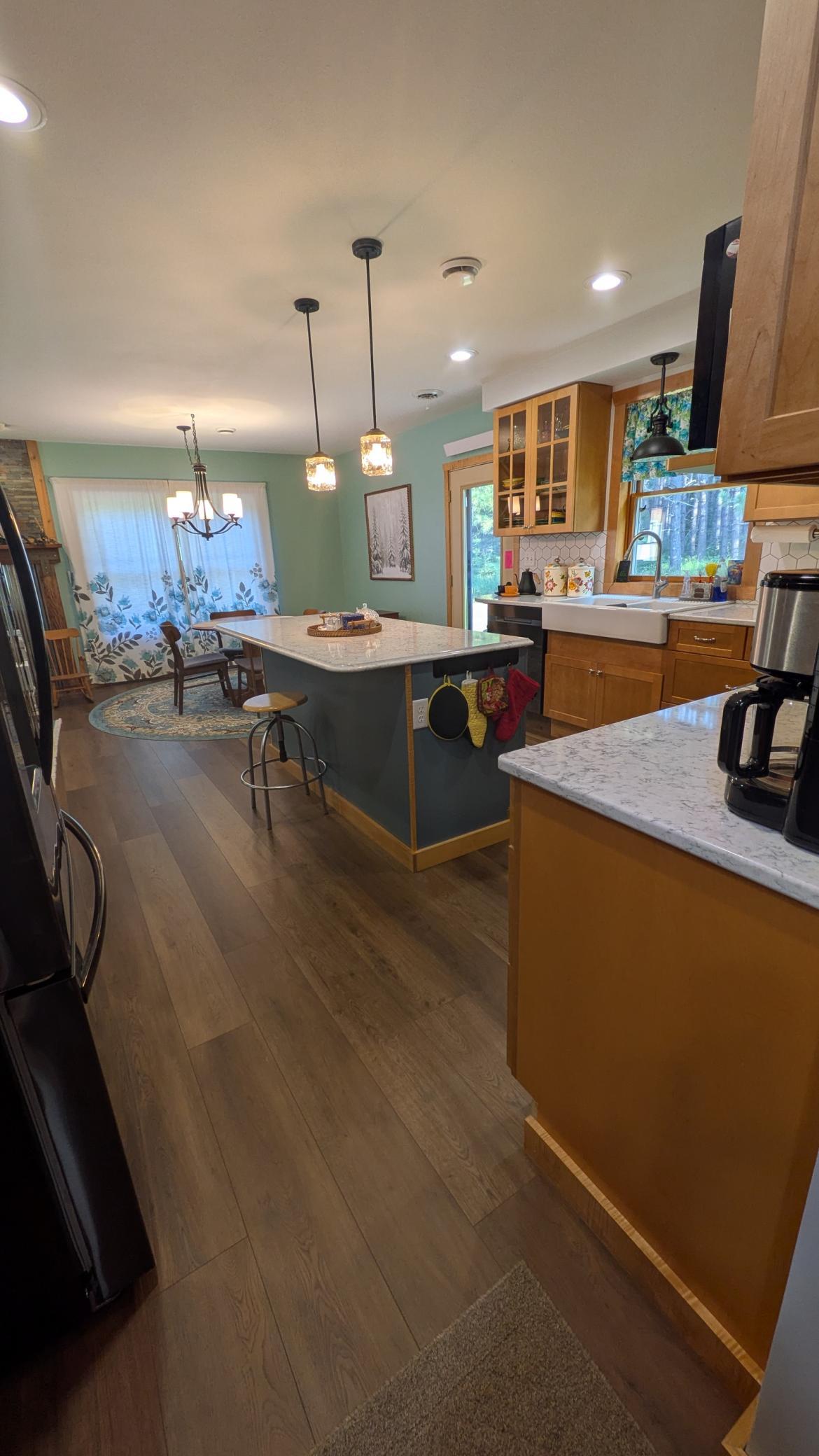 Kitchen to Dining