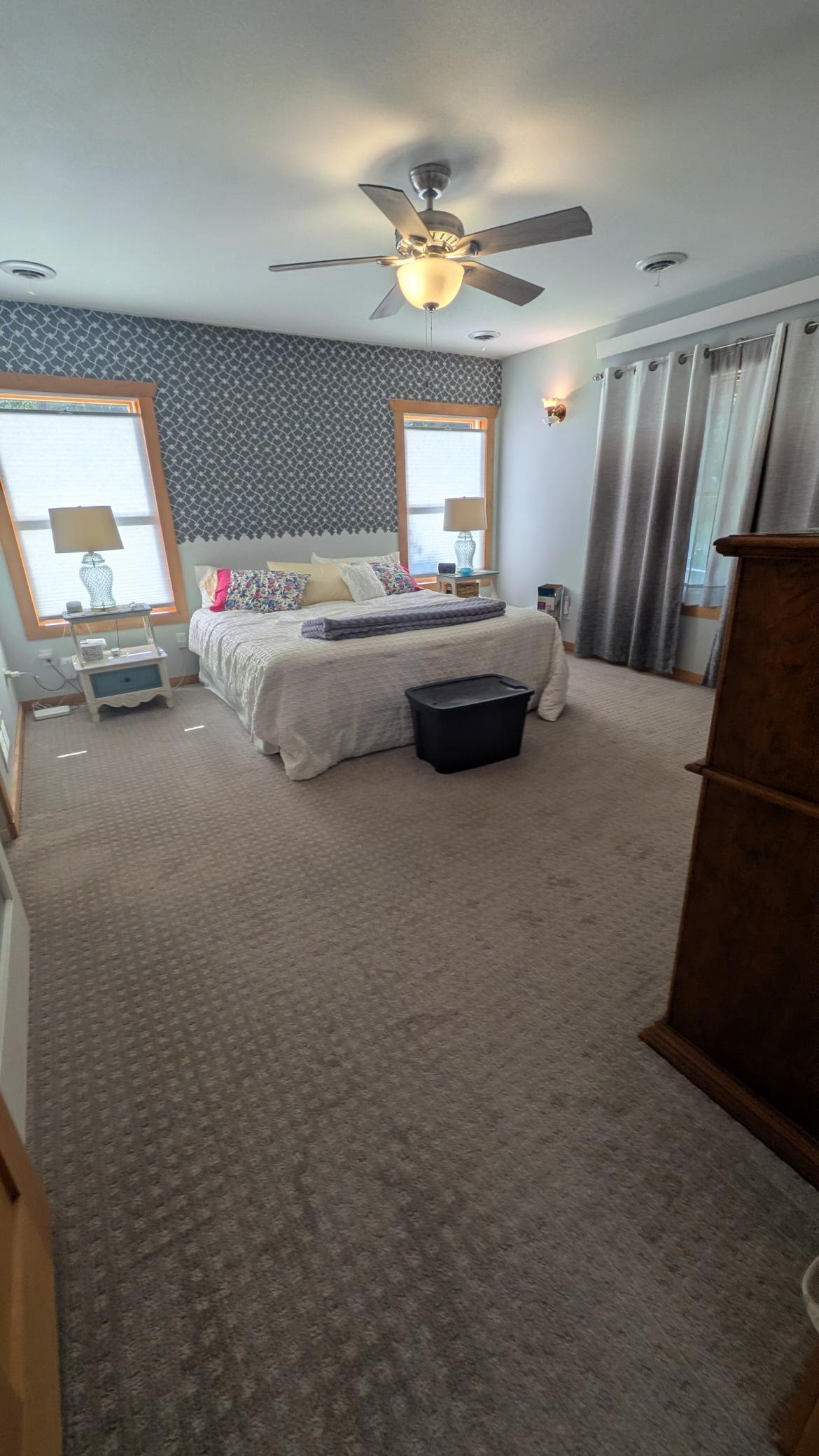 Primary with King bed shown