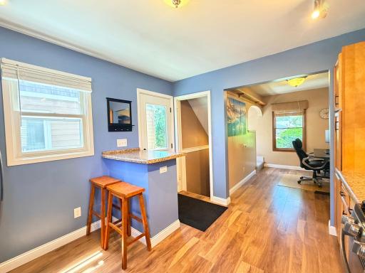 Breakfast Bar in Kitchen