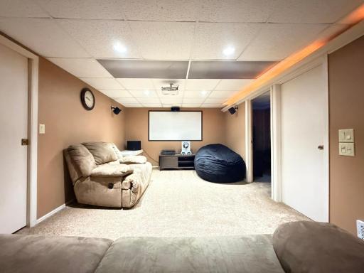 Lower Level Home Theater