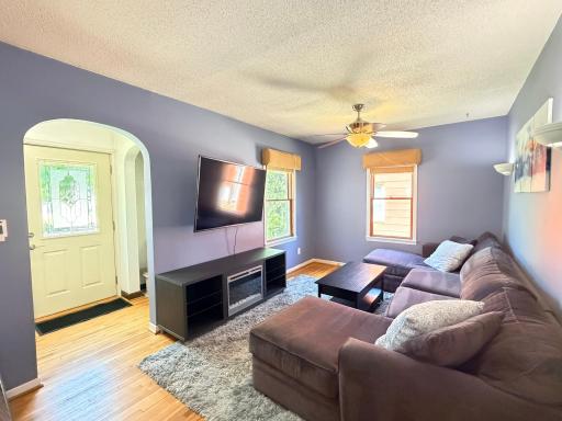 Hardwood floors throughout main level
