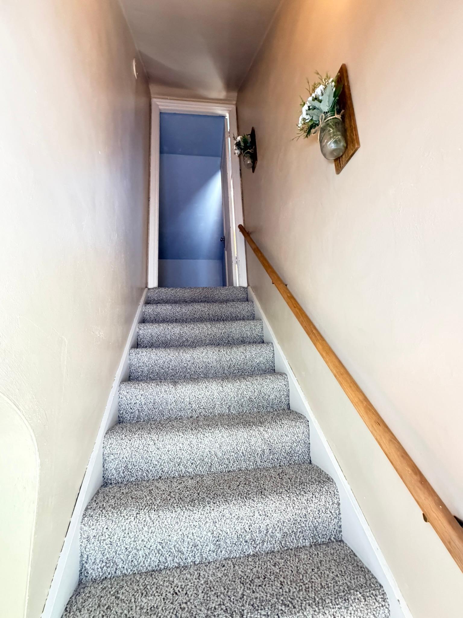 Upstairs to Bedroom 2