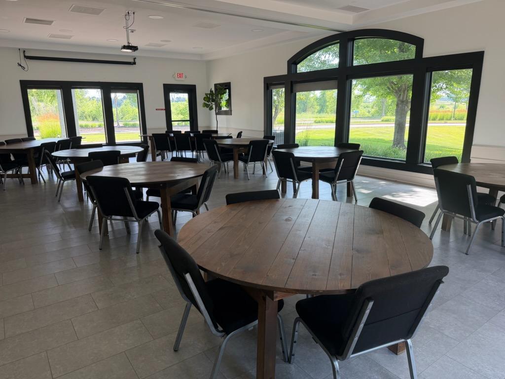 Community Room for special events and association activities and meetings.