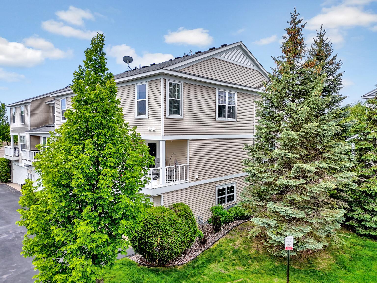 Mature trees to offer a bit of privacy.