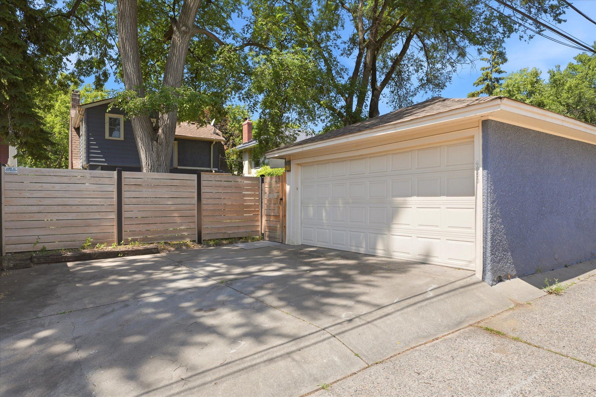 2 car garage