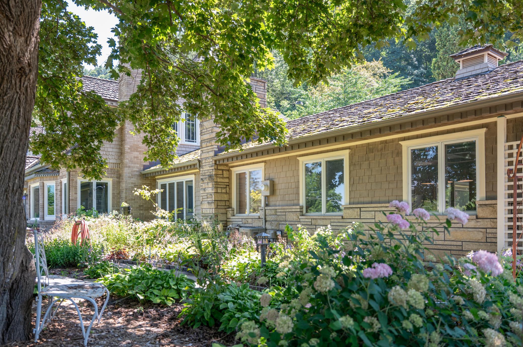 You could spend a whole day finding new places to enjoy in the grounds of this home and still not see them all.