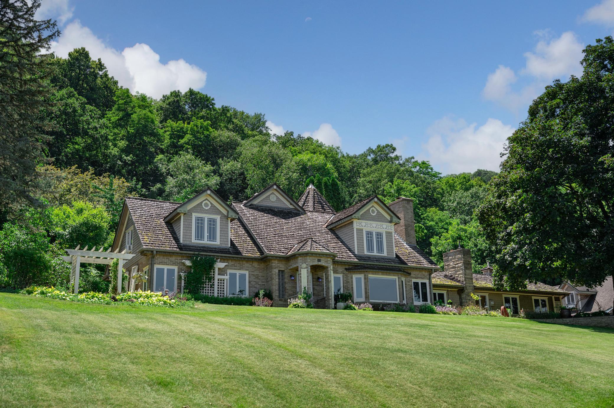 A sprawling front yard makes this home all the more striking and well-known by many in Winona.