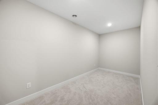 Multi-Purpose Flex Room in the Lower Level, Ready to Fit Your Needs