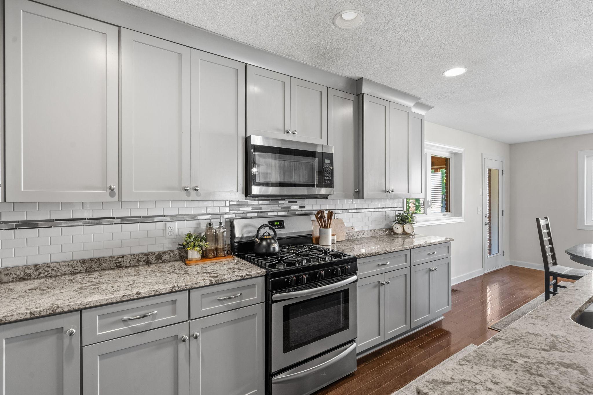 Cook with ease in this efficient, thoughtfully designed space.