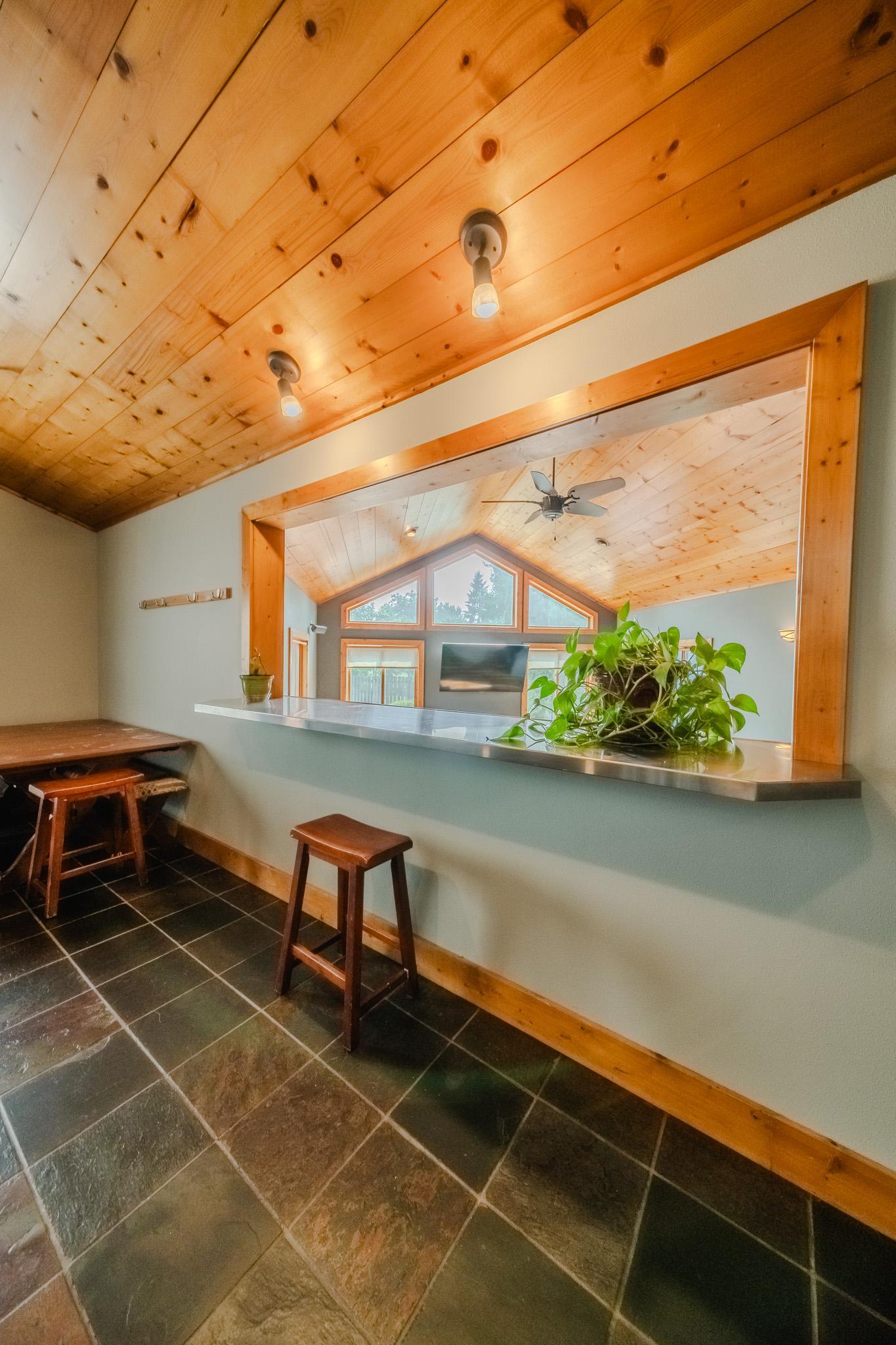 Foyer overlooking Living room