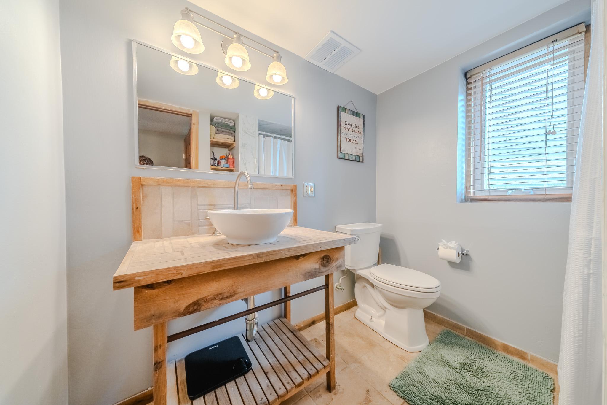 3/4 bathroom