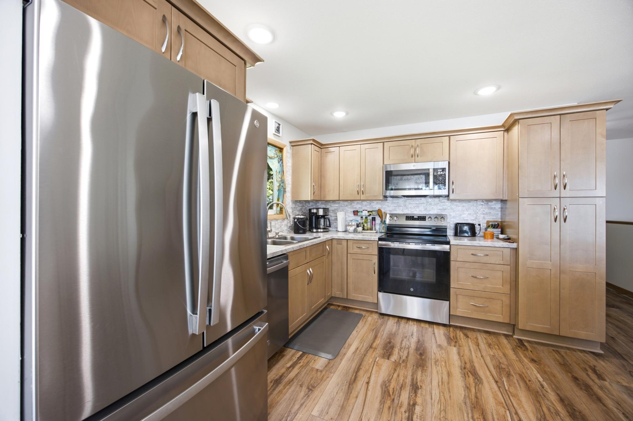 Stainless steel appliances