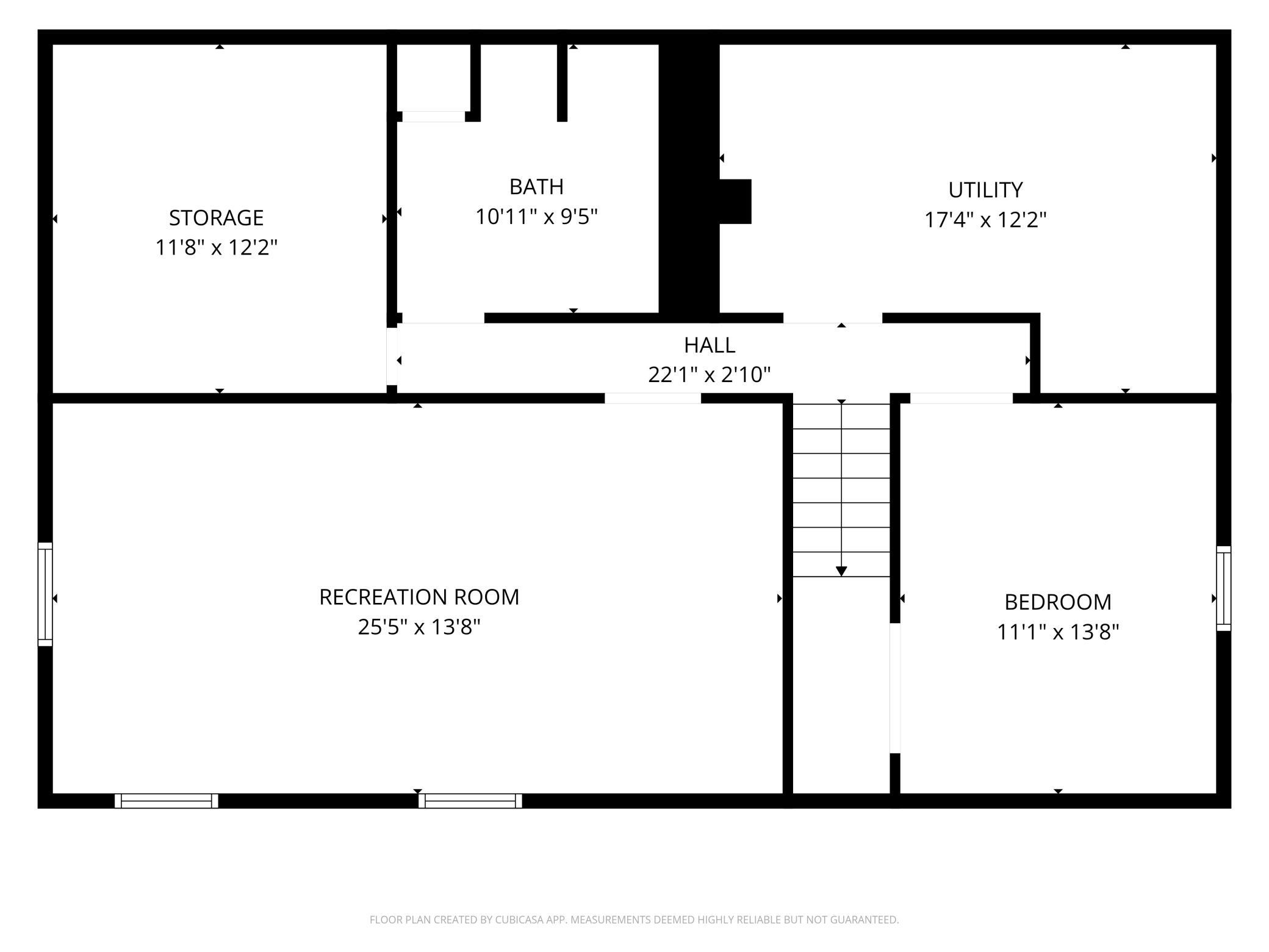 Floor plan basement