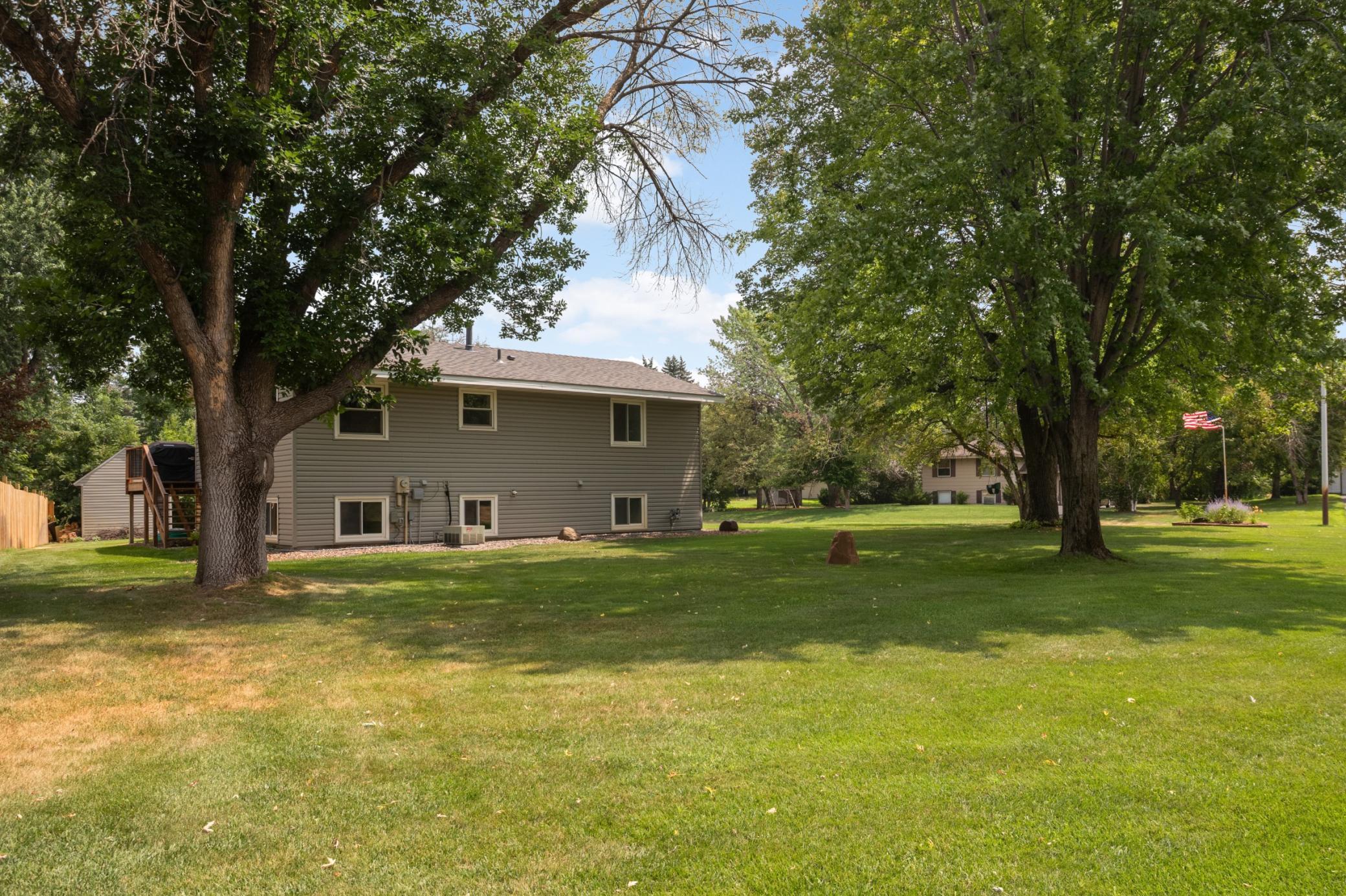 Corner lot offers lots of room to run and play