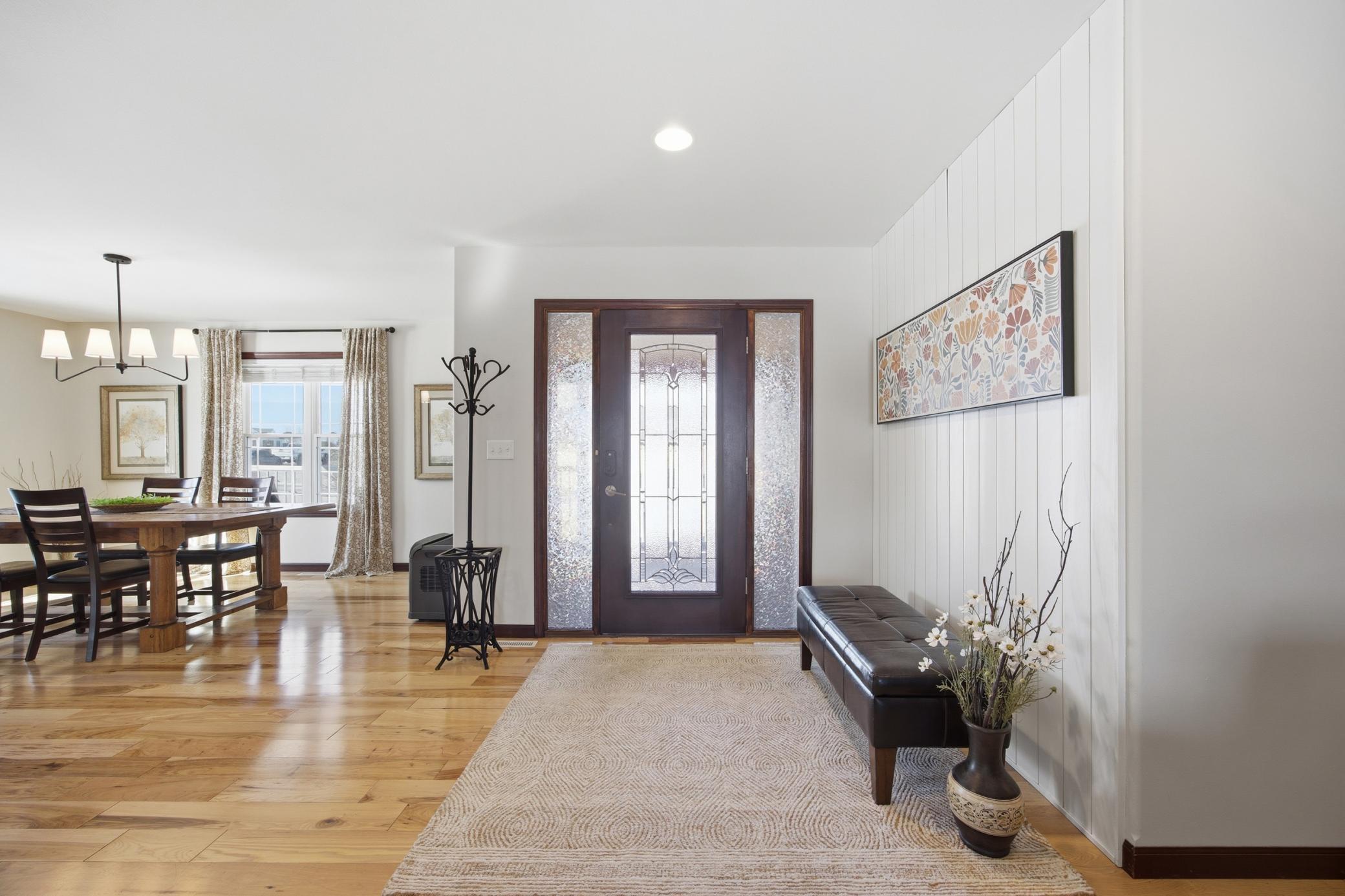 Welcoming front foyer
