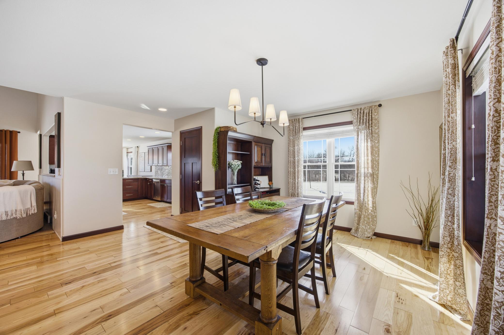 Formal dining area