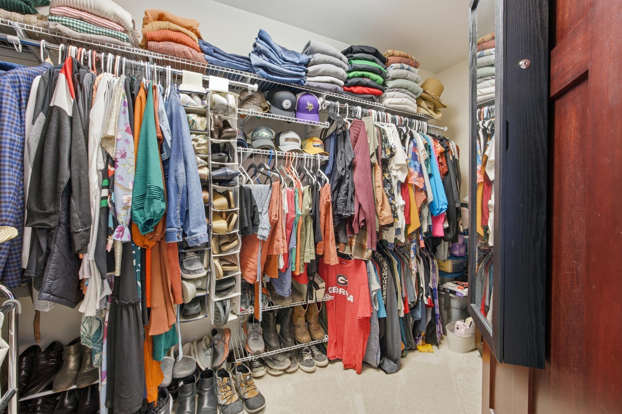 Large walk-in closet