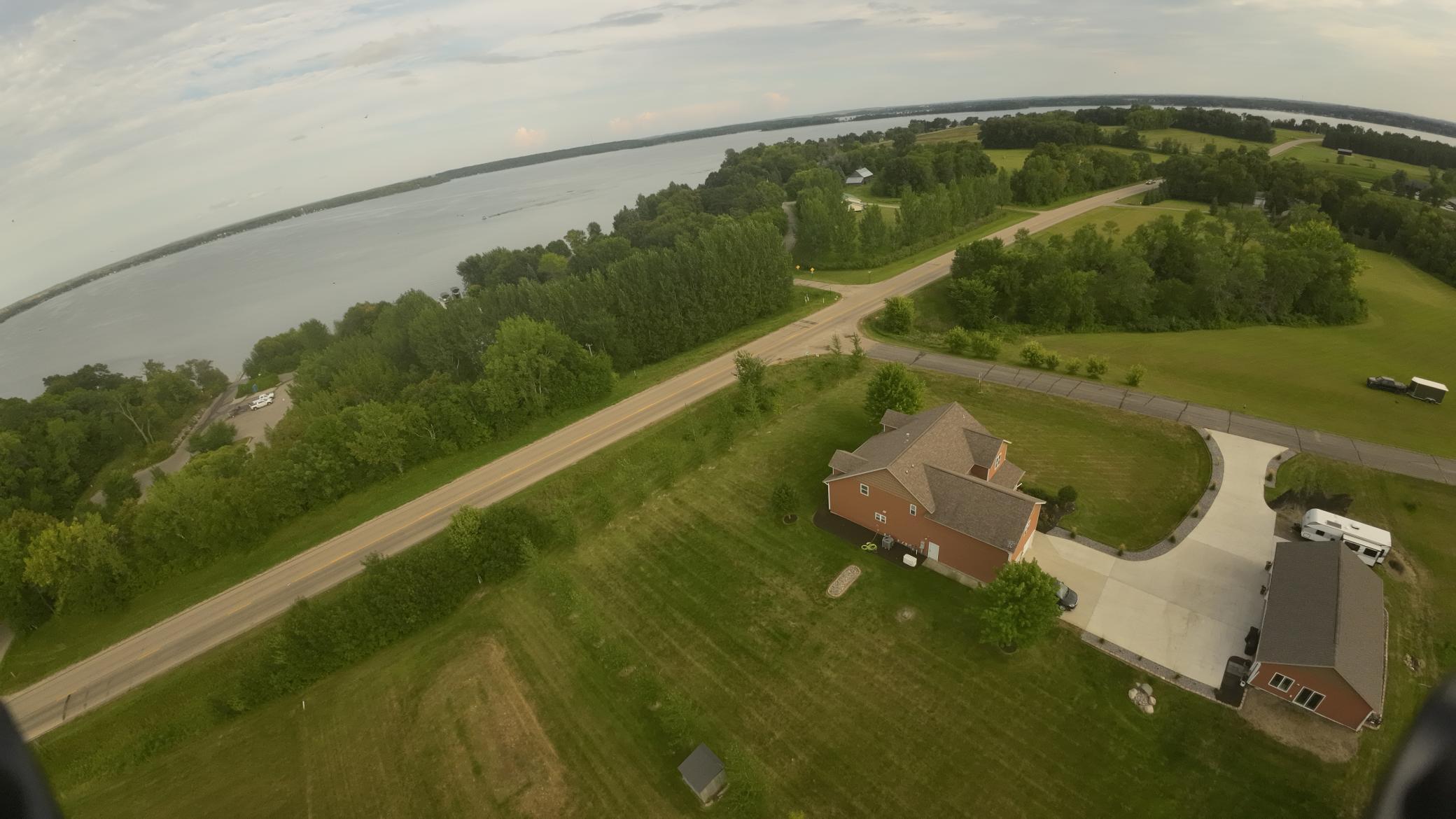 1.29 acres across from Big Cormorant Lake