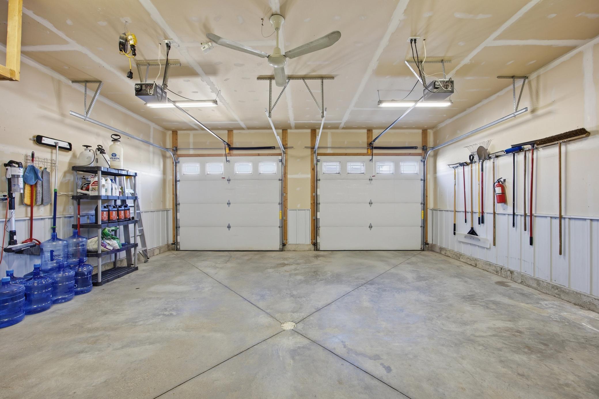 Garage connected to home