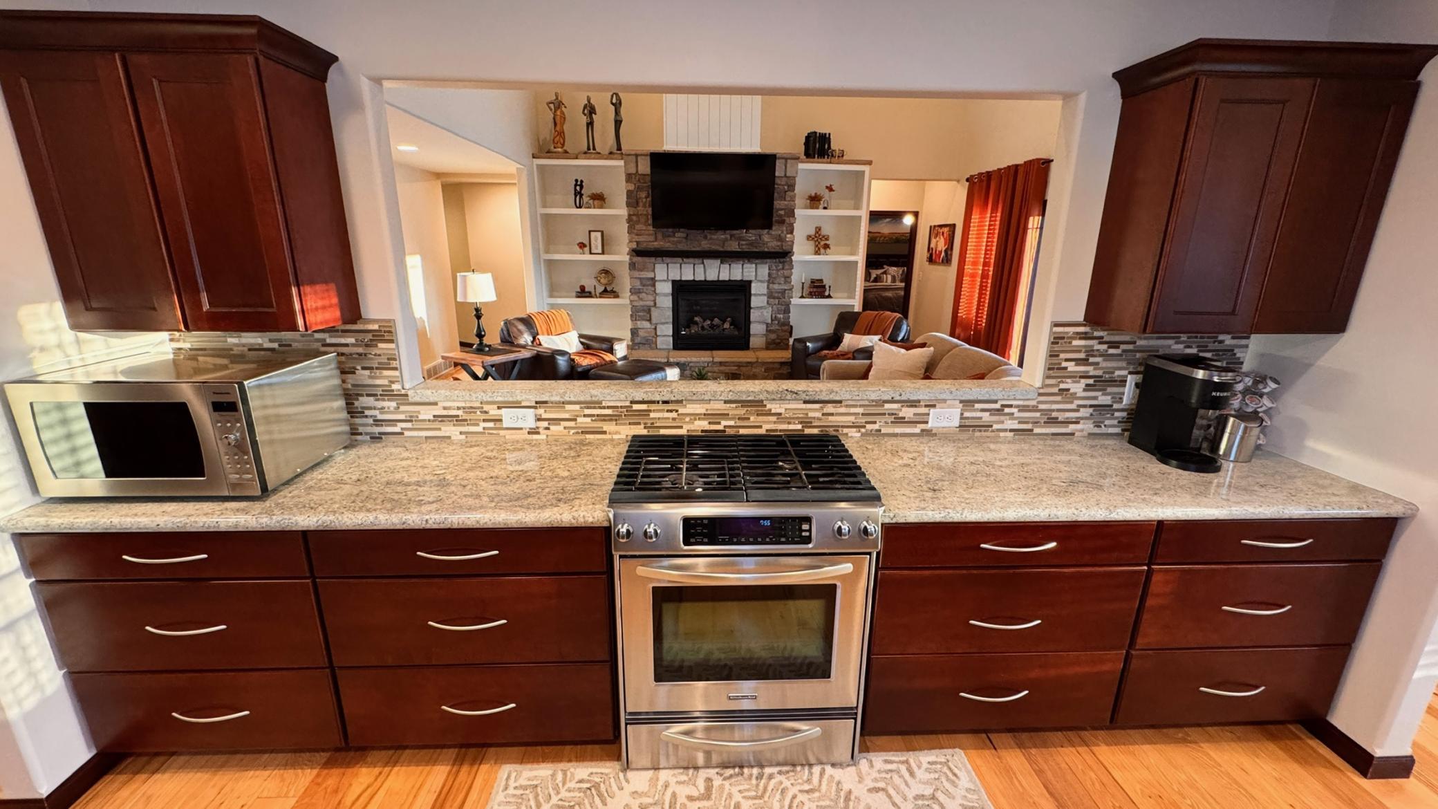 Open kitchen design