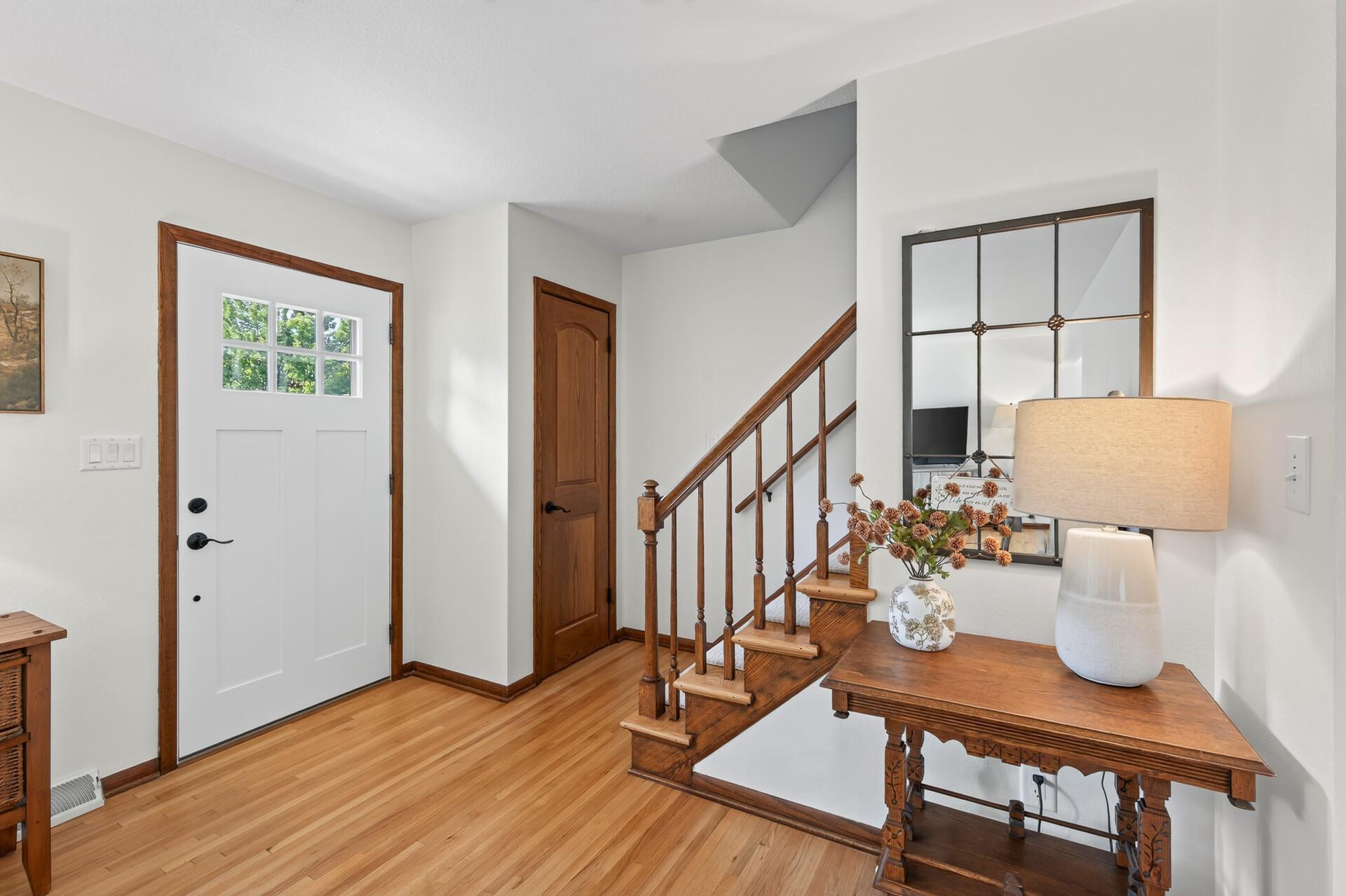 Entryway into home.