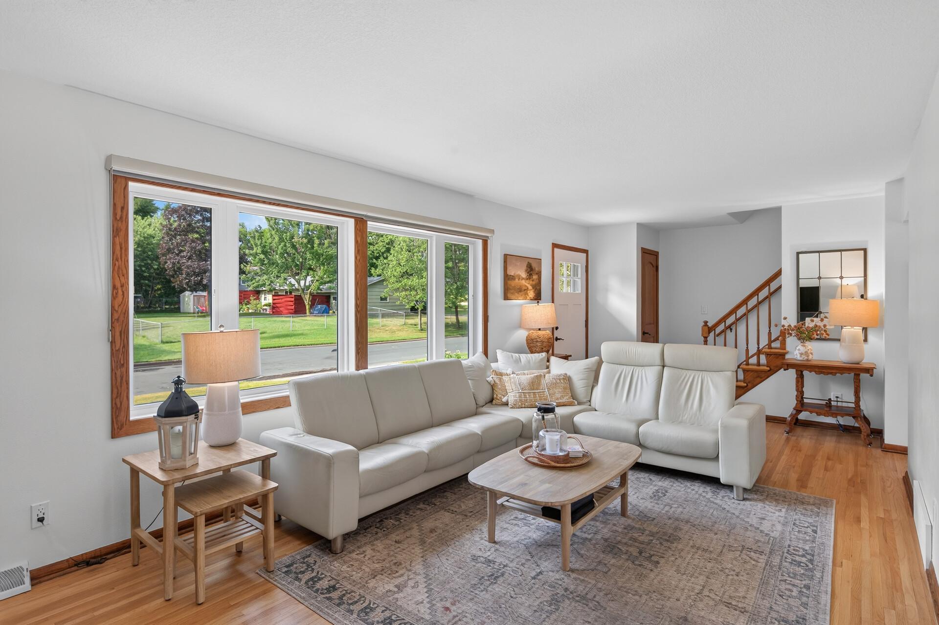 Living room on main level.