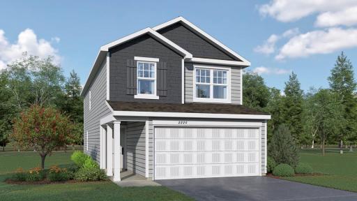Welcome home to the Edison! Driveway, sod, irrigation and city approved trees included with your new home! Ask for details on the siding colors and exterior details selected for this home. Also enjoy your 6x15 concrete patio this summer!