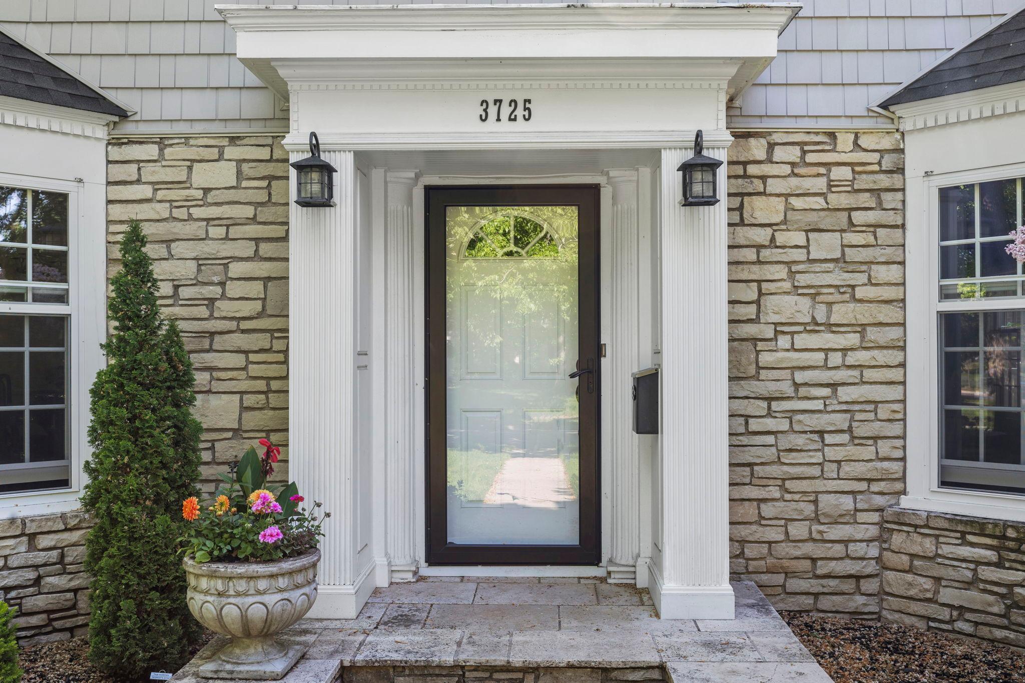 Front entry door