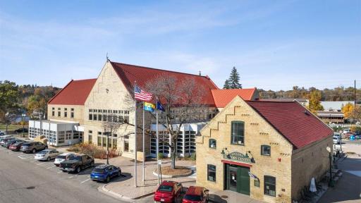 Chaska History Center and public library.
