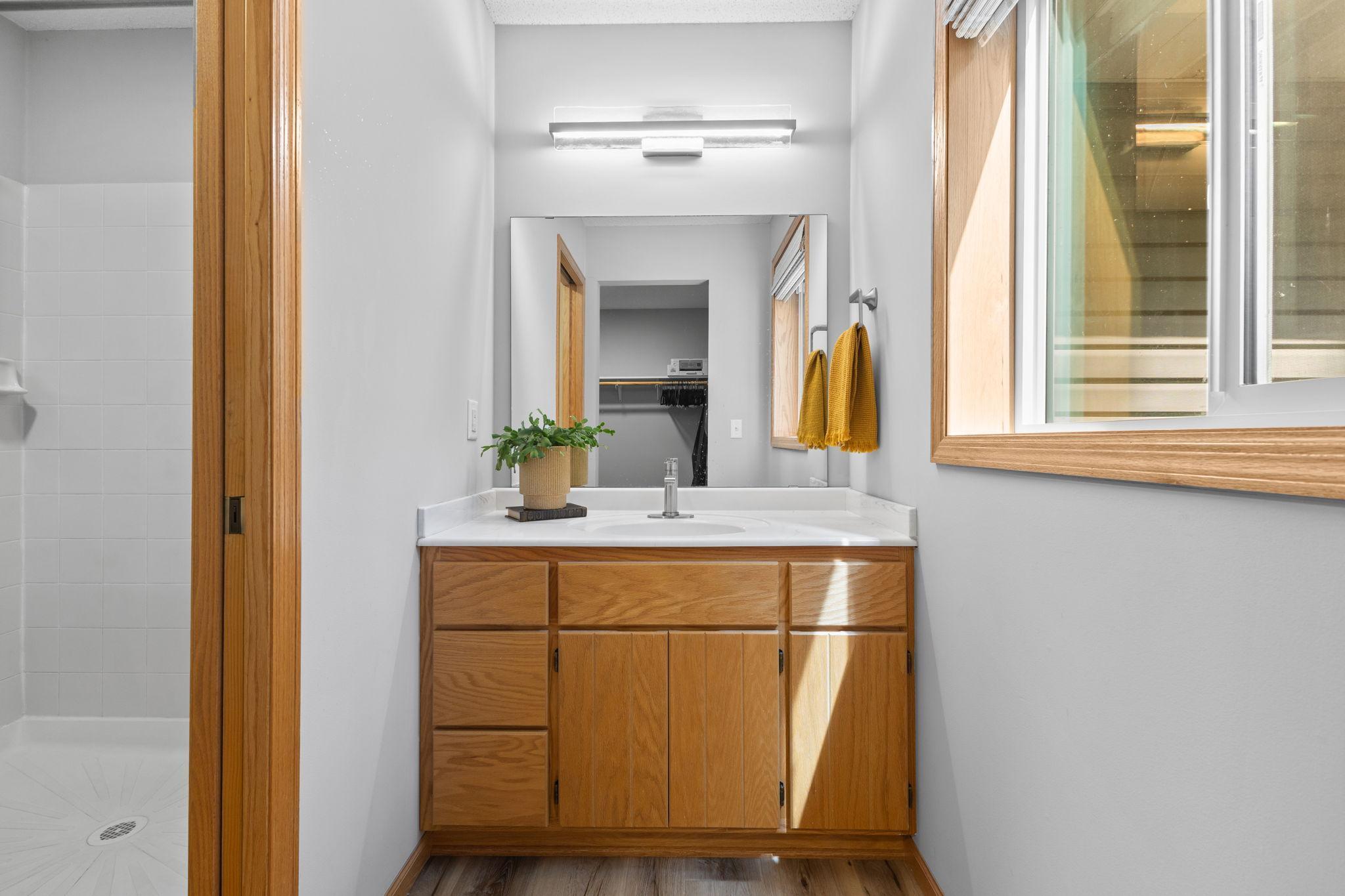 Main floor private bath